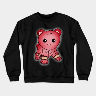 Cute Red Baby Bear Crewneck Sweatshirt